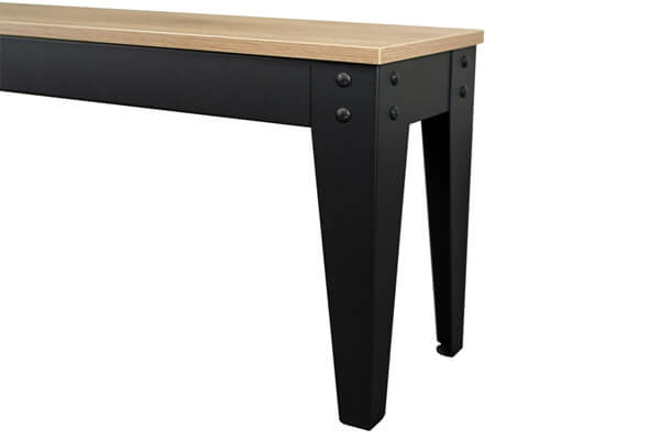 The side shot of Rene Pierre bench.