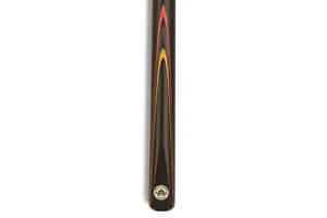 The butt of a Peradon Zodiac 3/4 Jointed 8 Ball Pool Cue