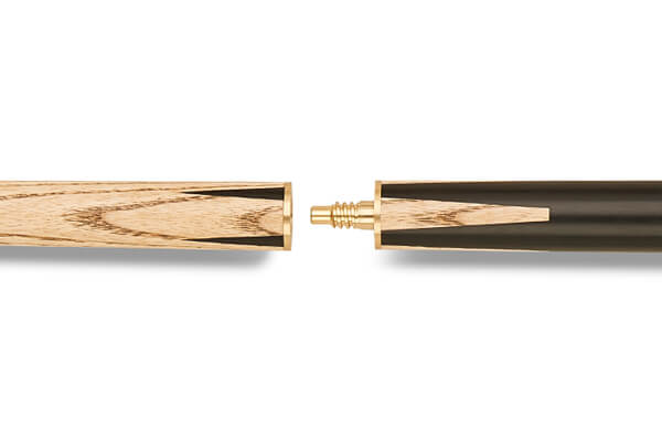 The joint of a Peradon Luna 3/4 Jointed 8 Ball Pool Cue