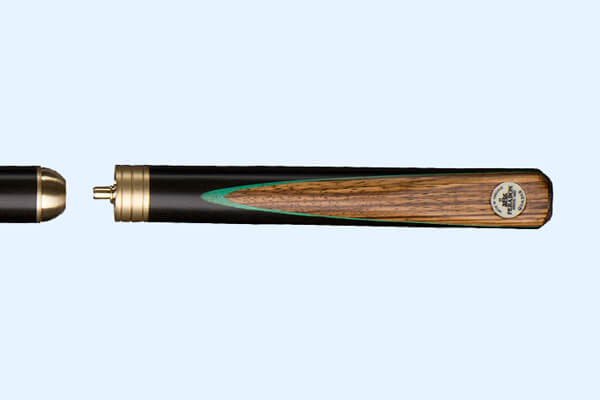 The dome joint of a Peradon Quasar Three Section 8 Ball Pool Cue