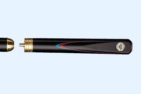 The dome joint of a Peradon Warrior Three Section 8 Ball Pool Cue