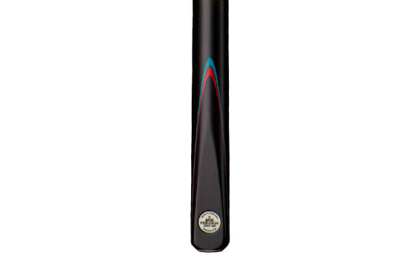 The veneers on a Peradon Warrior Three Section 8 Ball Pool Cue