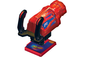 A gun from Nerf Arcade