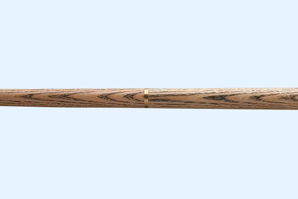 The joint of a Peradon Azure 2pc Cannon Cue