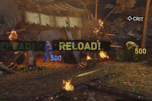 A screenshot from Tomb Raider