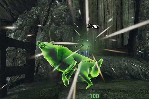 A screenshot from Tomb Raider