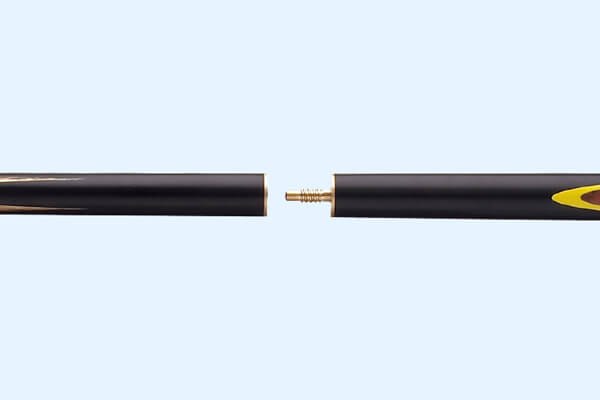 The joint of a Peradon React 3/4 Cannon Cue