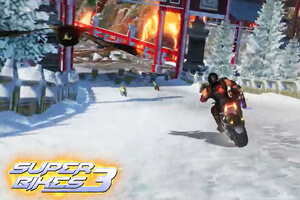 A screenshot from Super Bikes 3
