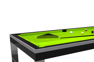 The Singapore Slate Bed Pool table with accessories
