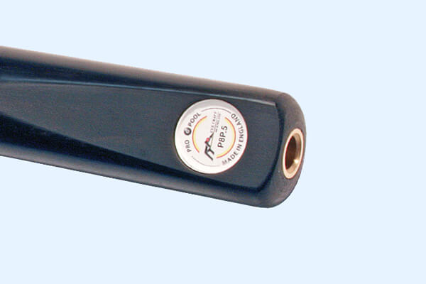 The butt of a Cue Craft P8P5 55inch 8 Ball Pool Cue
