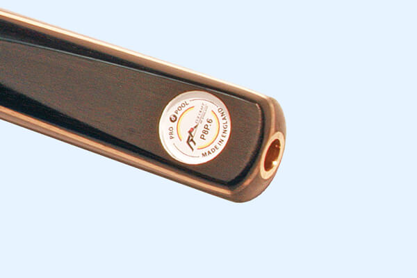 The butt of a Cue Craft P8P6 57inch 8 Ball Pool Cue