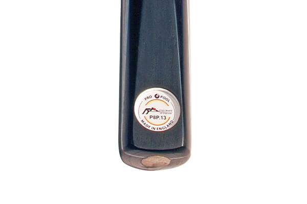 The butt of a Cue Craft P8P13 55inch 8 Ball Pool Cue