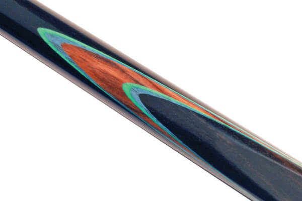 The veneers on a Cue Craft P8P14 57inch 8 Ball Pool Cue