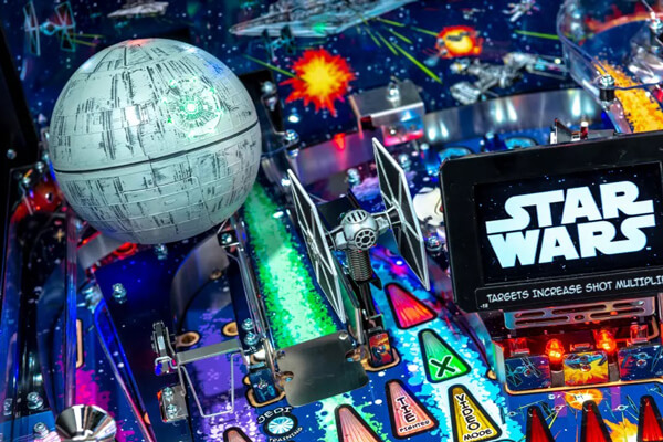 Pro Star Wars Pinball Machine Features