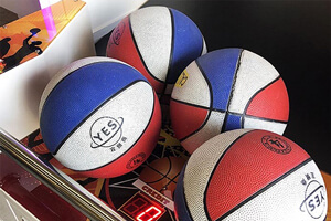 Speedy Ball Return System of Basket Blitz Basketball Game.