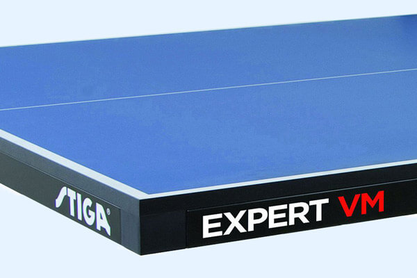 The Stiga Expert VM Table Tennis Table Top Corner