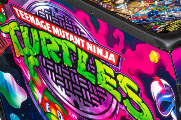 A close up shot of the playing field