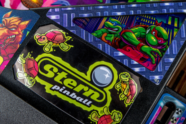 A close up shot of the playing field