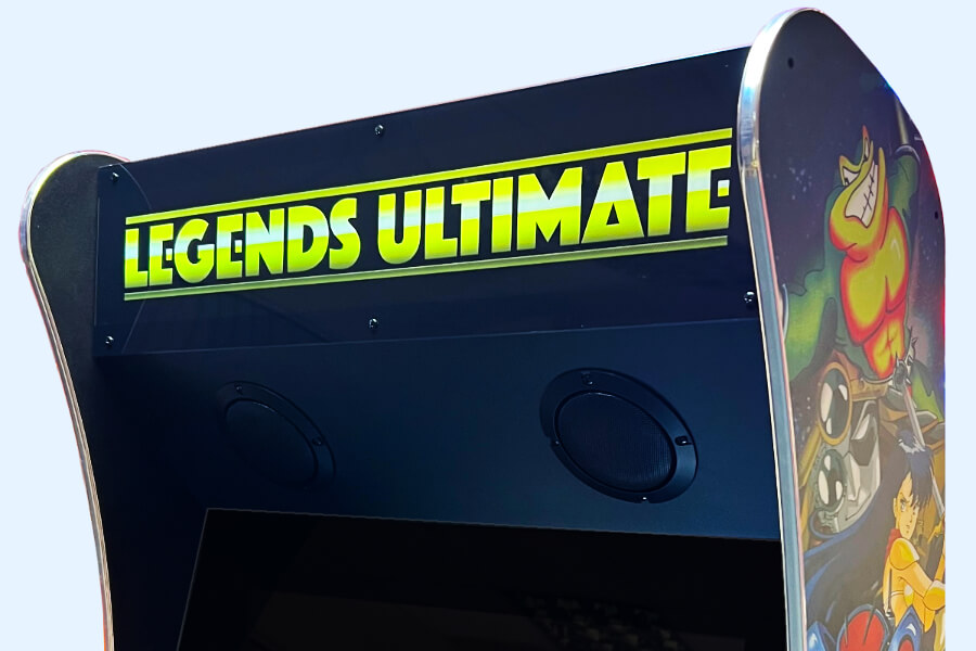 The AtGames ALU 1.2 CE marquee.