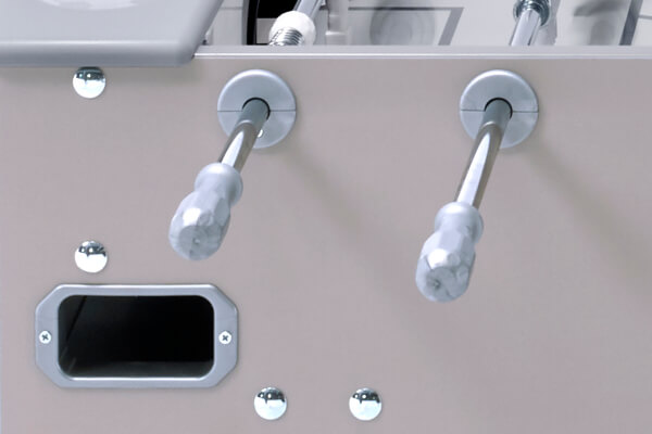 The FAS Steel football table.