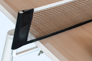The net on the Spider table tennis table.