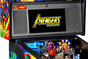 The Stern Avengers Infinity Quest Pinball Machine Features.