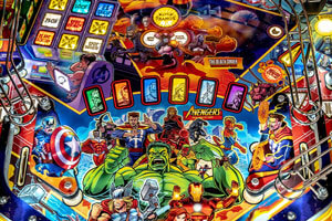 The Stern Avengers Infinity Quest Pinball Premium Machine Features.