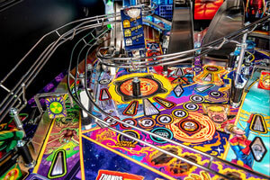 The Stern Avengers Infinity Quest Pinball Premium Machine Features.