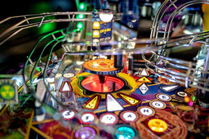 The Stern Avengers Infinity Quest Premium Pinball Machine Features.