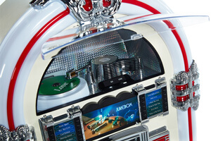 The Pureline 105 retro jukebox top