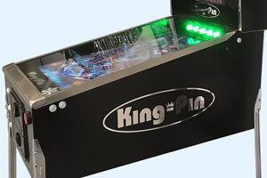 The King-Pin EX pinball machine.