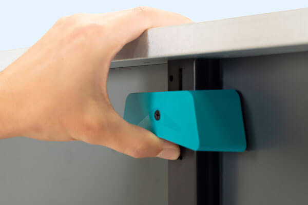 The Cornilleau 400X locking system.