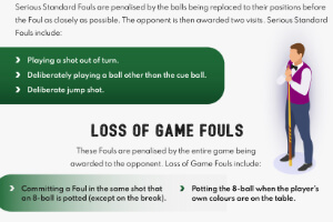 A section of the 8-ball pool rules poster.