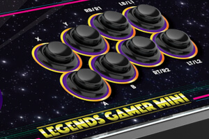 The joystick on the Gamer Mini.