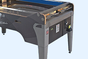 The Wik Speedball black cabinet.