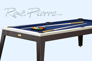 The Rene Pierre pool table frame.