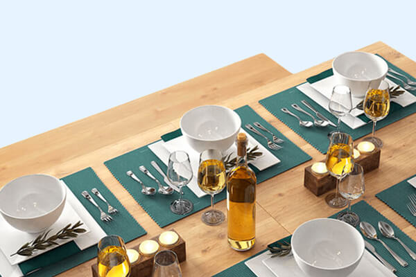 The Rene Pierre Dining table conversion.