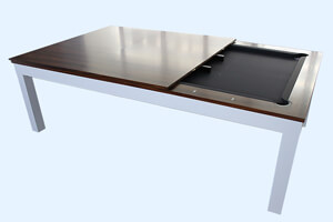 The Imperio Black pool table form above.