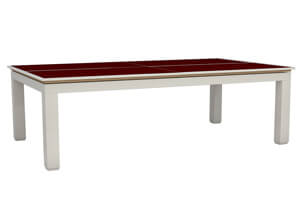 The Imperio Black with table tennis top.