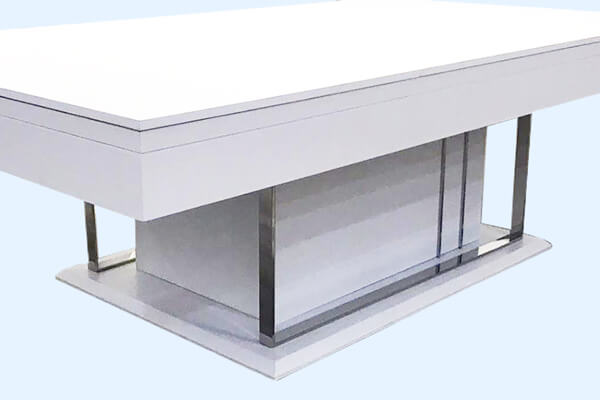 The London Slate Bed pool table with top.