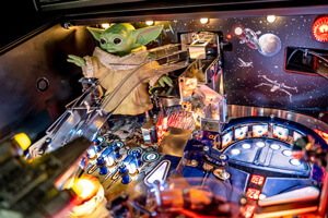Part of the Mandalorian pinball.
