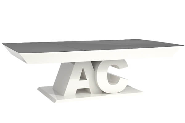 The ABC pool table with top.