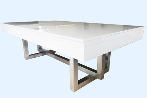 The Pixel pool table with top.