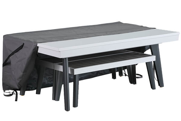The Pureline California Outdoor pool table cover.