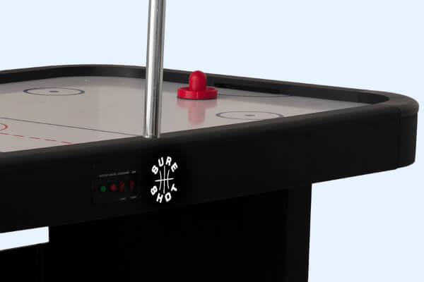 Sure Shot Championship Air Hockey detail.