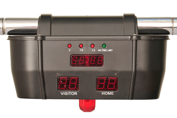 The Sure Shot Super Pro Air Hockey electronic scorer unit.