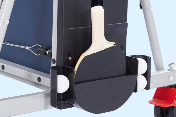 Accessory storage on the Quickfold Indoor