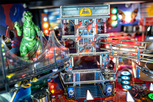 A close up shot of the playing field