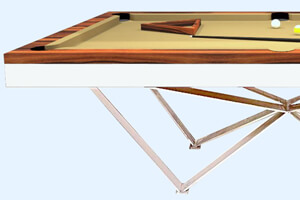 The Scorpion Slate Bed Pool table