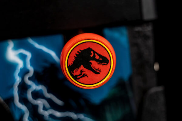 A close up shot of the plunger